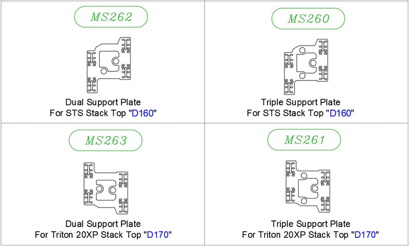 Load image into Gallery viewer, BBT Dual Bow Mount Big Water &quot;Add-On&quot; Plates
