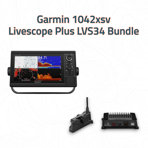 Garmin Livescope Plus LVS34 GPSMAP 1042xsv Bundle