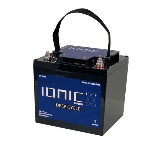 Ionic 12V 60AH Deep Cycle Lithium Battery