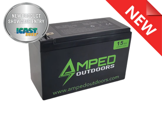 AMPED Outdoors 15Ah Lithium Battery (LiFePO4)