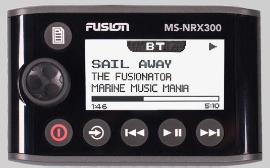 Fusion Ms-nrx300 Wired Remote For Nmea 2000 Compatible Units