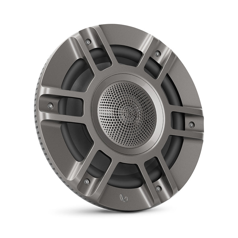 Load image into Gallery viewer, Infinity 8&quot; Marine RGB Kappa Series Speakers - Titanium/Gunmetal
