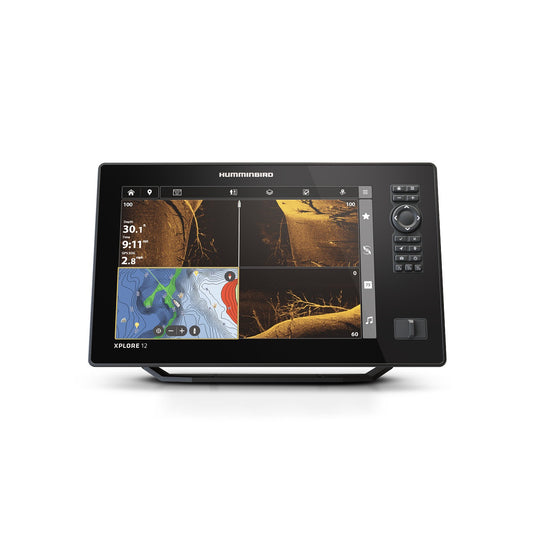 Humminbird XPLORE 12 MSI w/ Transducer