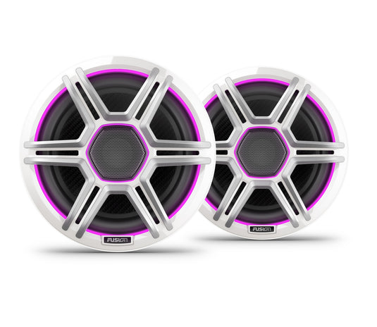 Fusion Ap-fl77spw 7.7in Led Apollo Series Speakers White Sport Grilles