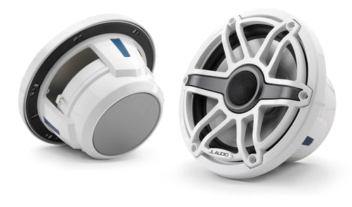 Jl Audio M6 7.7in Coaxial Speakers White Sport Grille