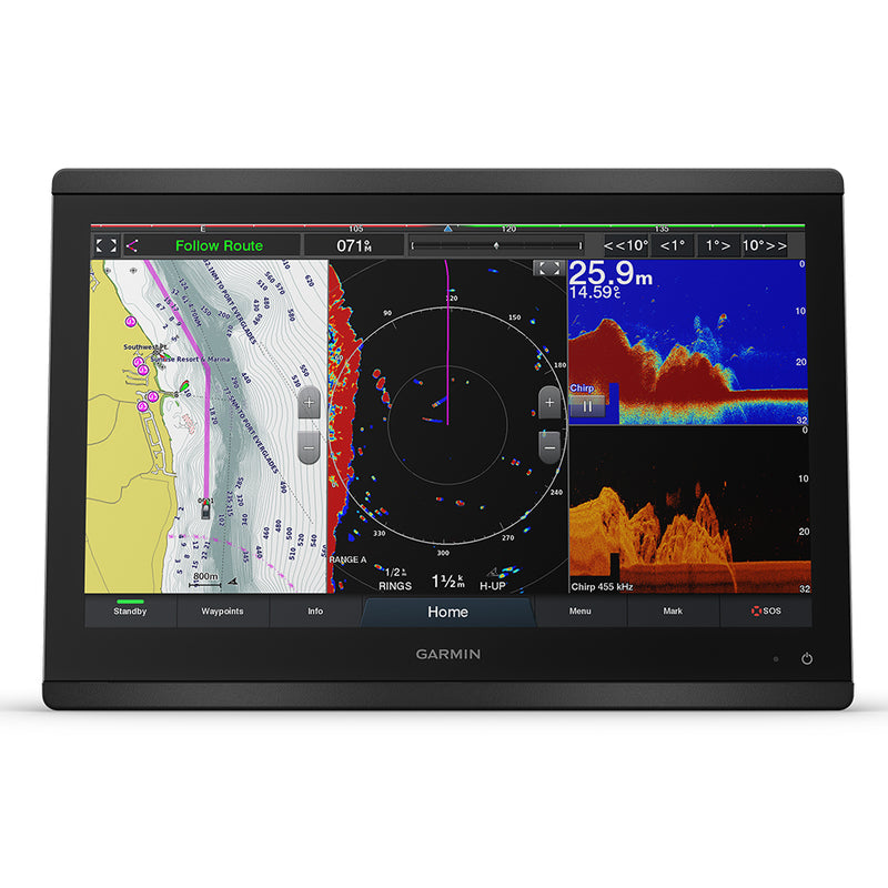 Load image into Gallery viewer, Garmin GPSMAP® 8416xsv 16&quot; Chartplotter/Sounder Combo w/Worldwide Basemap &amp; Sonar
