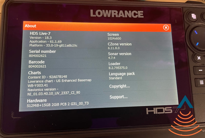 Load image into Gallery viewer, Used Lowrance HDS 7 Live
