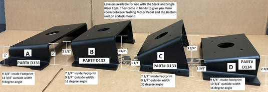 BBT Bow Mount Leveler Type B D132