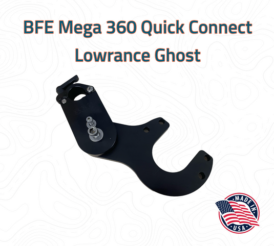 BFE Humminbird Mega 360 Quick Release Removable Mount