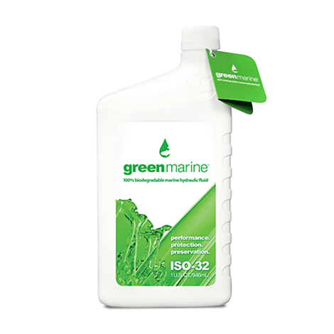 Power Pole Green Marine ISO-32 Hydraulic Fluid 1 Quart