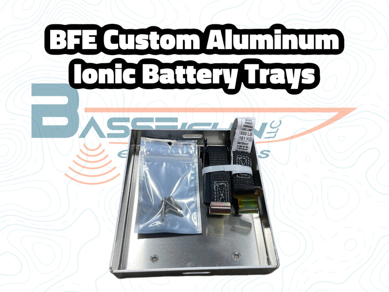 Load image into Gallery viewer, BFE Custom Aluminum Battery Trays w/ Ratchet Strap
