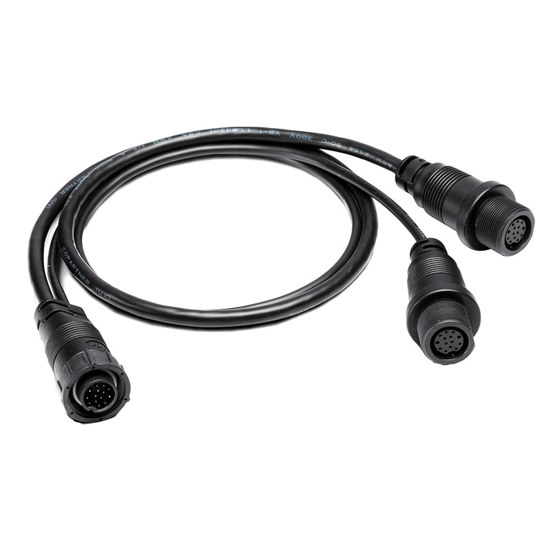 Load image into Gallery viewer, Humminbird 14-m-id-sidb-y Y-cable
