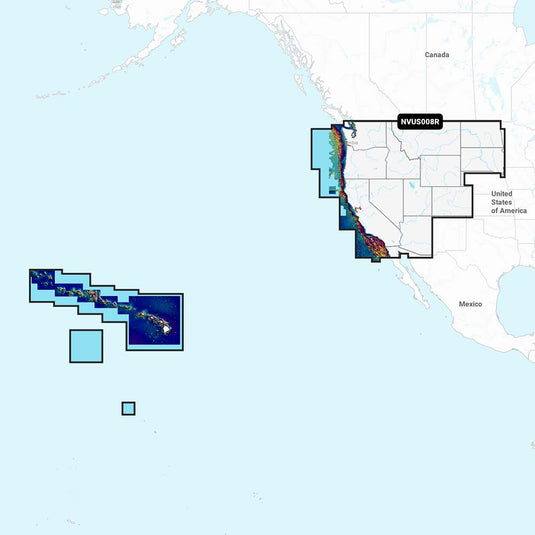 Garmin Navionics Vision+™ NVUS008R U.S. West