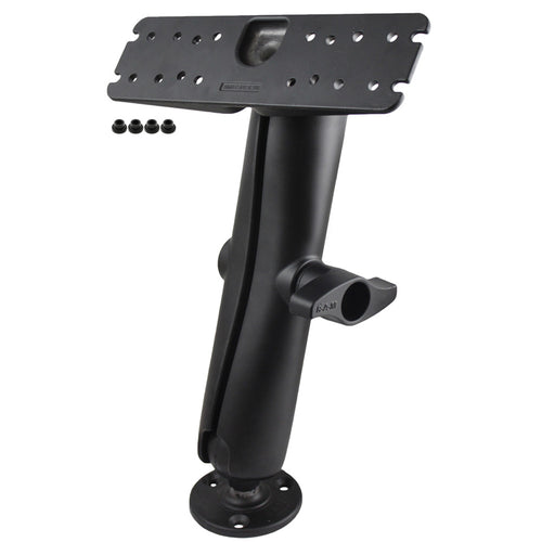 RAM Mount Marine Electronics Mount Long - Gimbal Brackets Under 15lbs