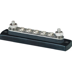 BLUE SEA SYSTEMS MiniBus 100A Bus Bar 4 Screws w/ Cover