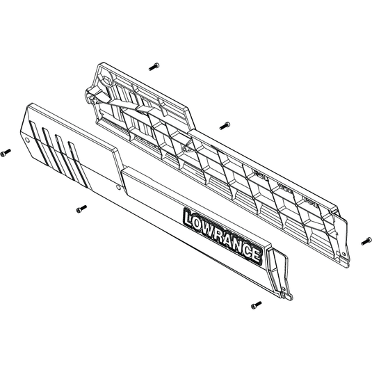 Lowrance Ghost Side Plate Kit 52"/60" 000-15682-001